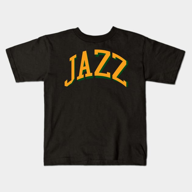 Jazz Kids T-Shirt by teakatir